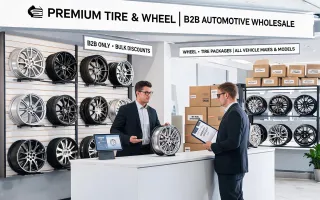 Tire and wheel retailers